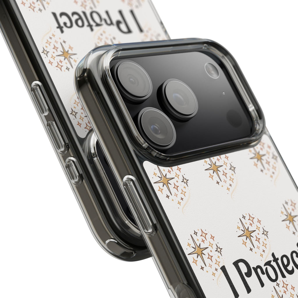 Copy of Protect My Peace Clear Impact-Resistant Phone Case