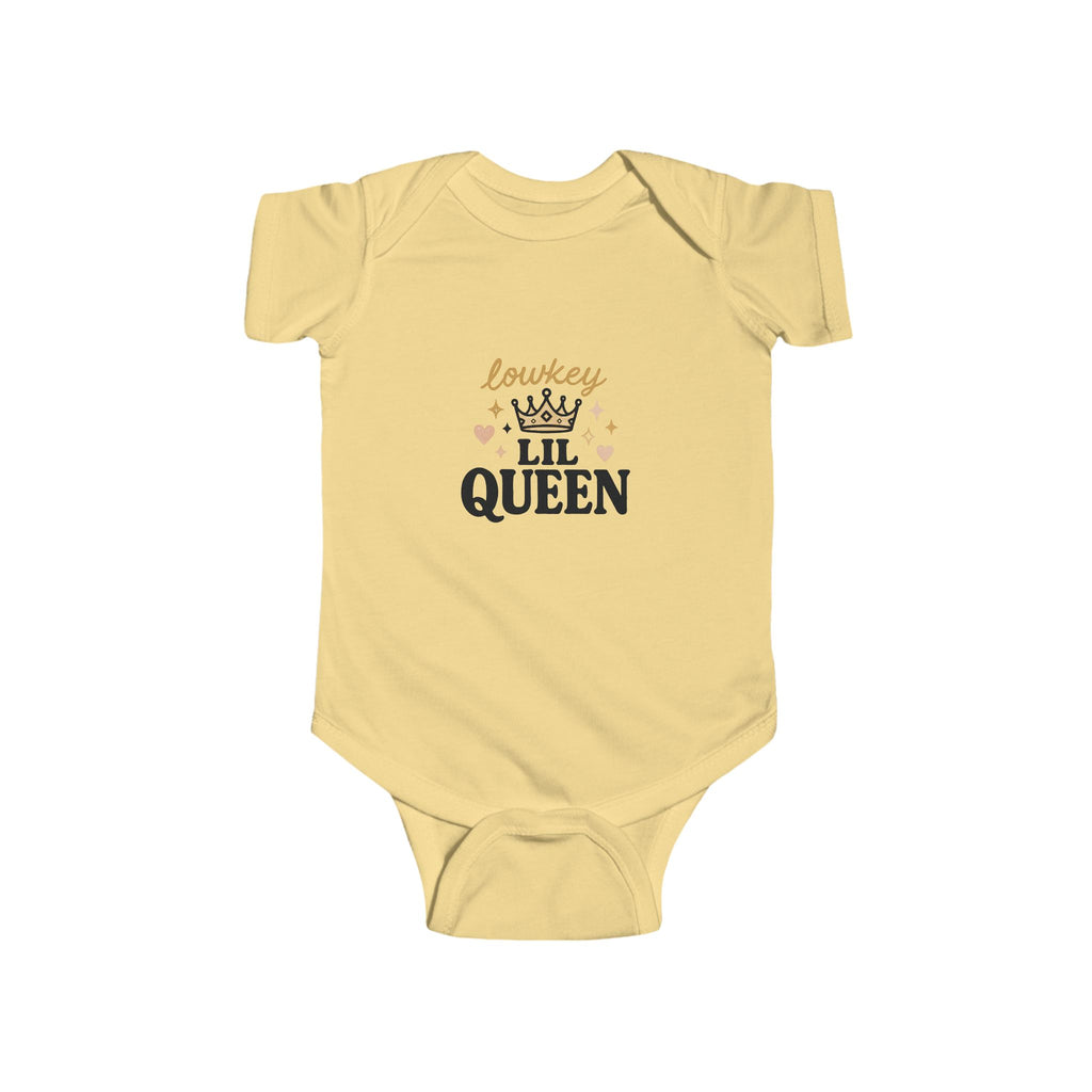 "Lowkey Lil Queen Onesie"