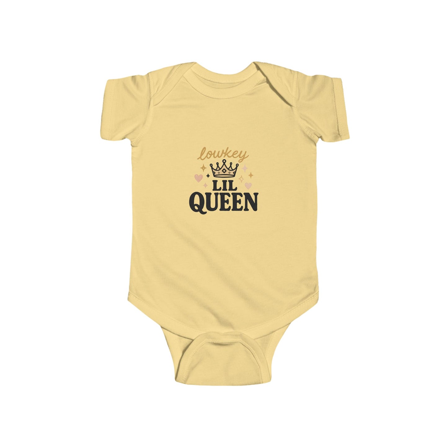 "Lowkey Lil Queen Onesie"