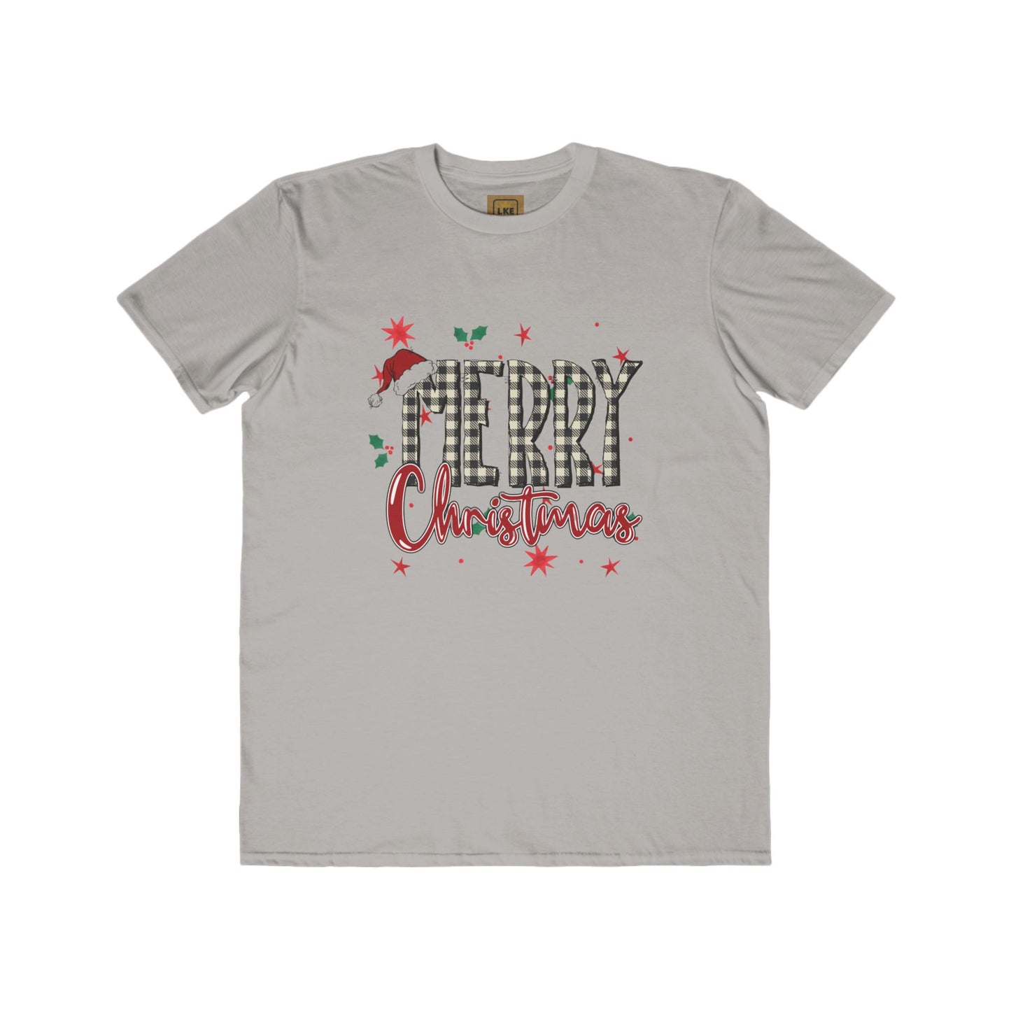 Lowkey Merry Christmas Men's Holiday Tee