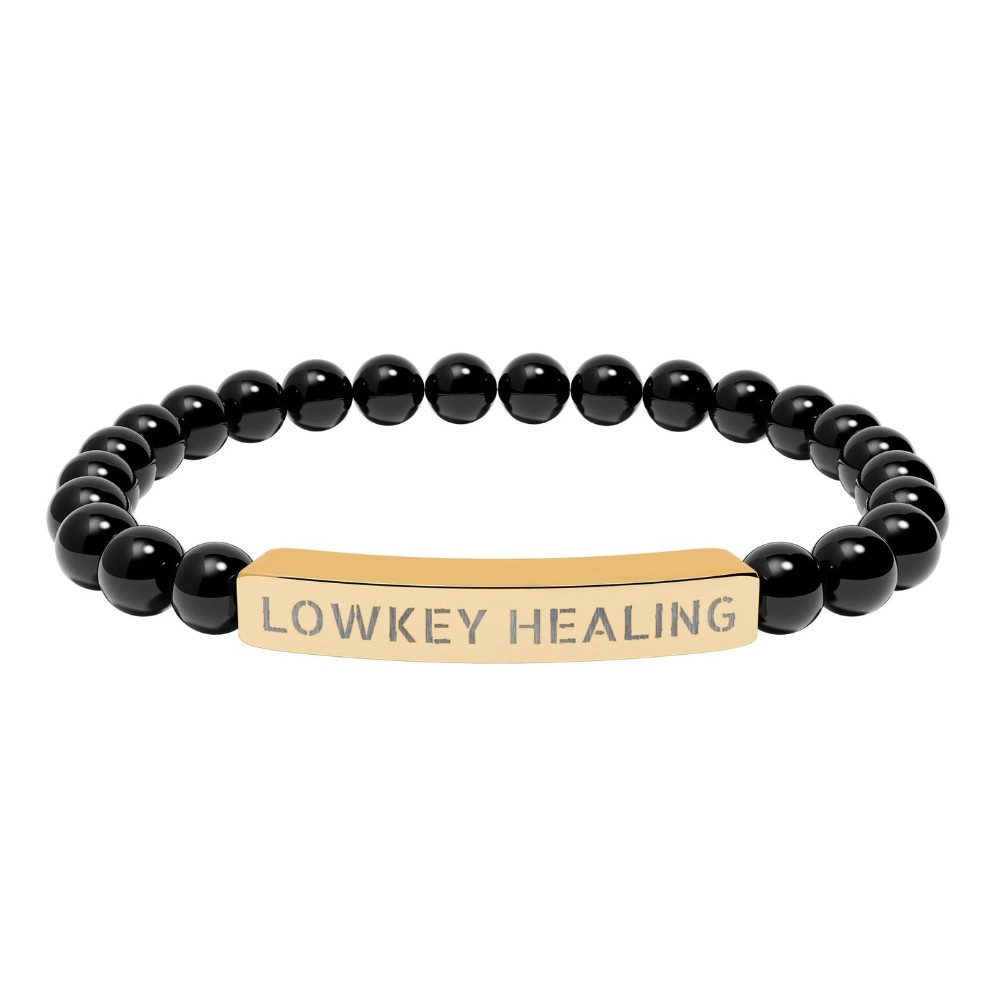 Lowkey Healing Stone Bead Bracelet