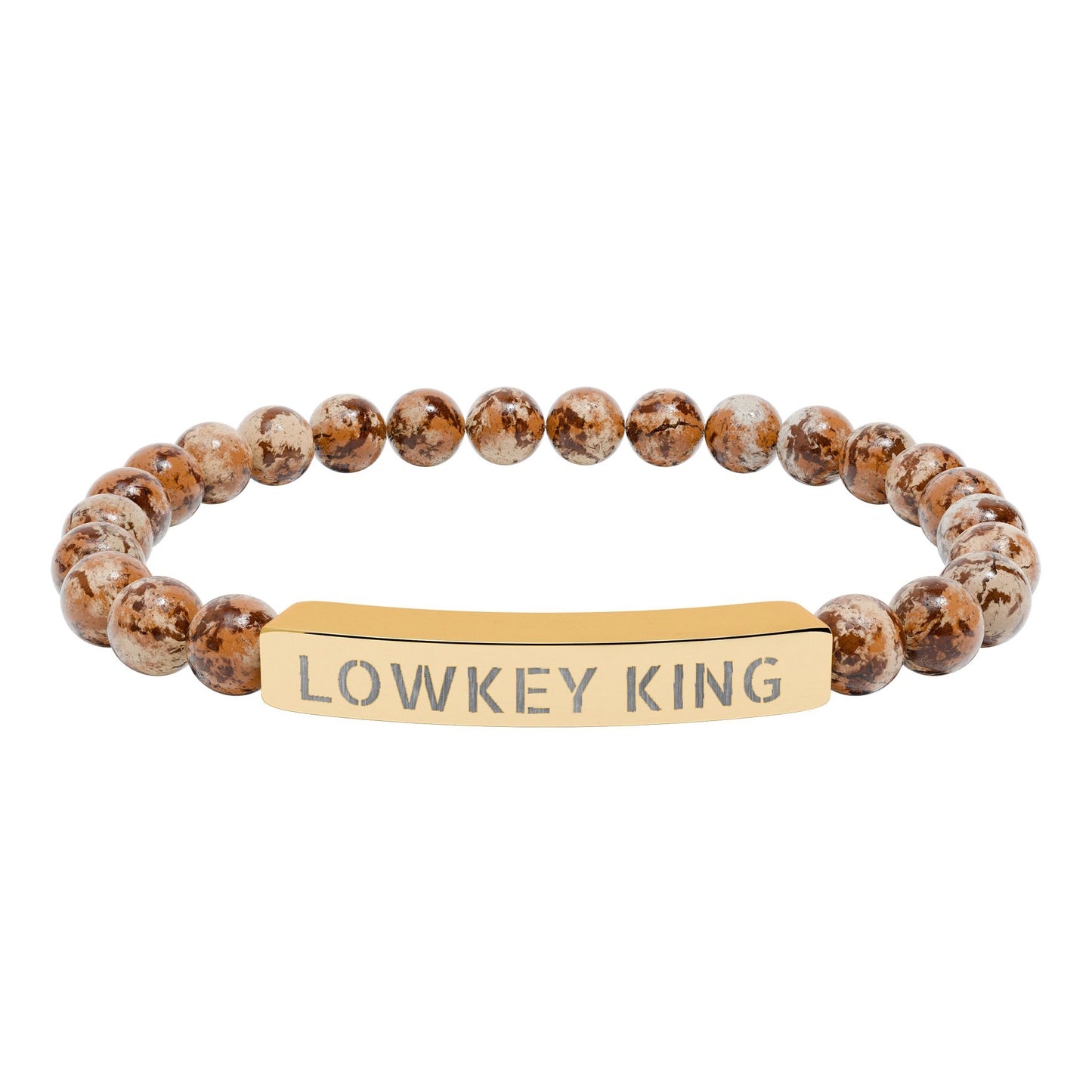 Lowkey King Beaded Bracelet
