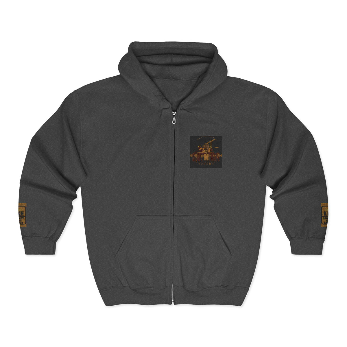 Lowkey King Energy™ Full Zip Hooded - Cozy and Stylish Layer for All Occasions, Perfect for Gifts, Casual Wear, Outdoor [...]
