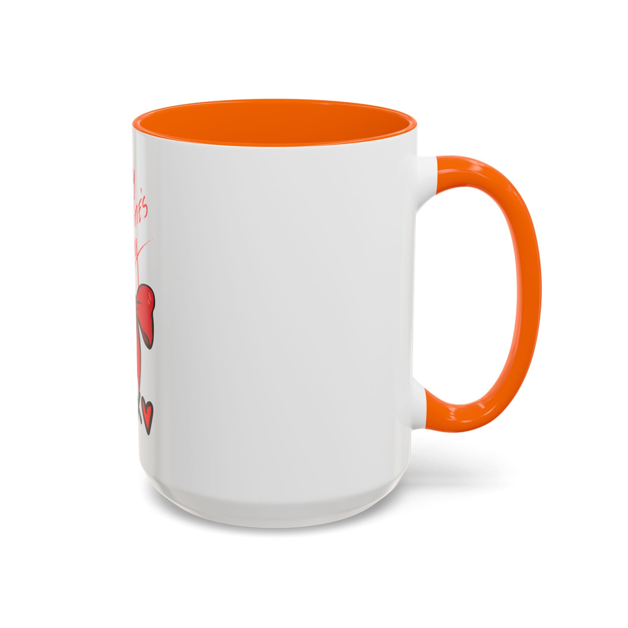 Happy Valentine's Day Bow & Hearts Coffee Mug