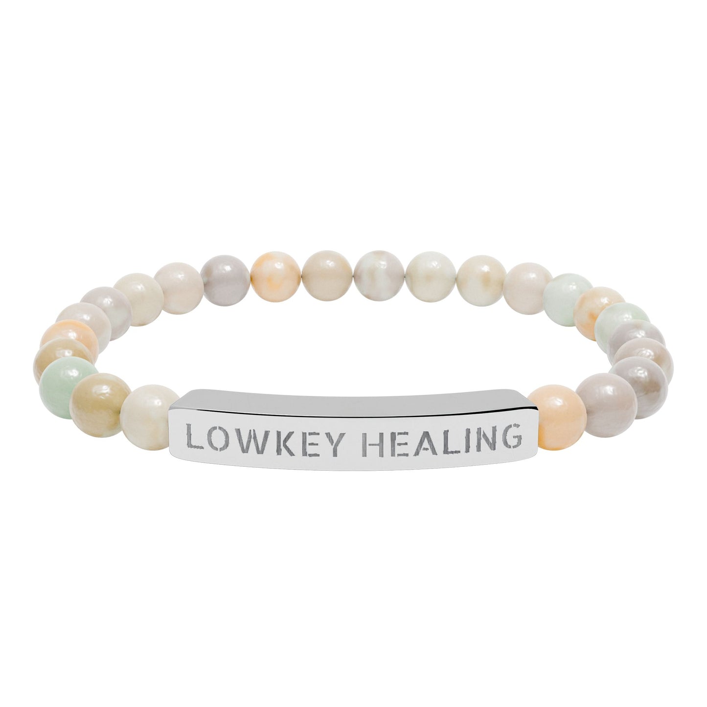 Lowkey Healing Stone Bead Bracelet