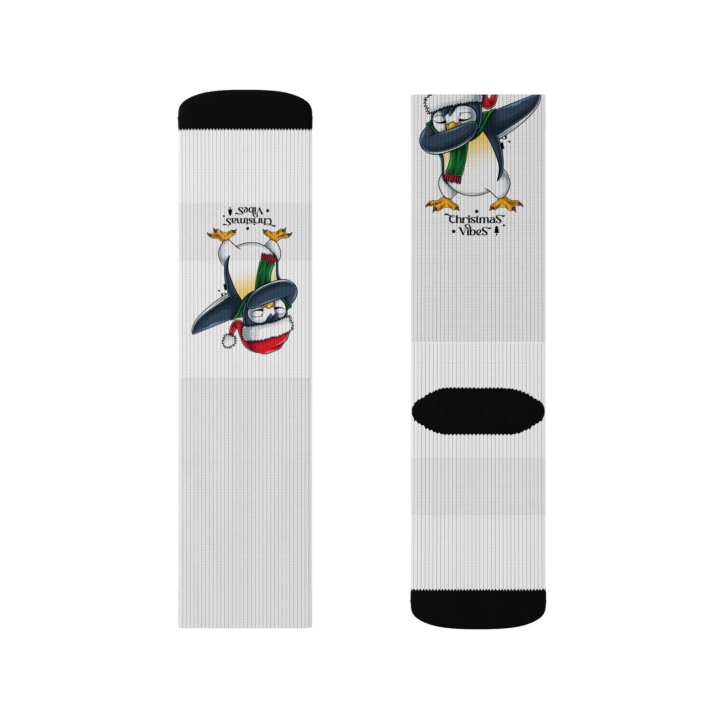 Christmas Vibes  Penguin Socks