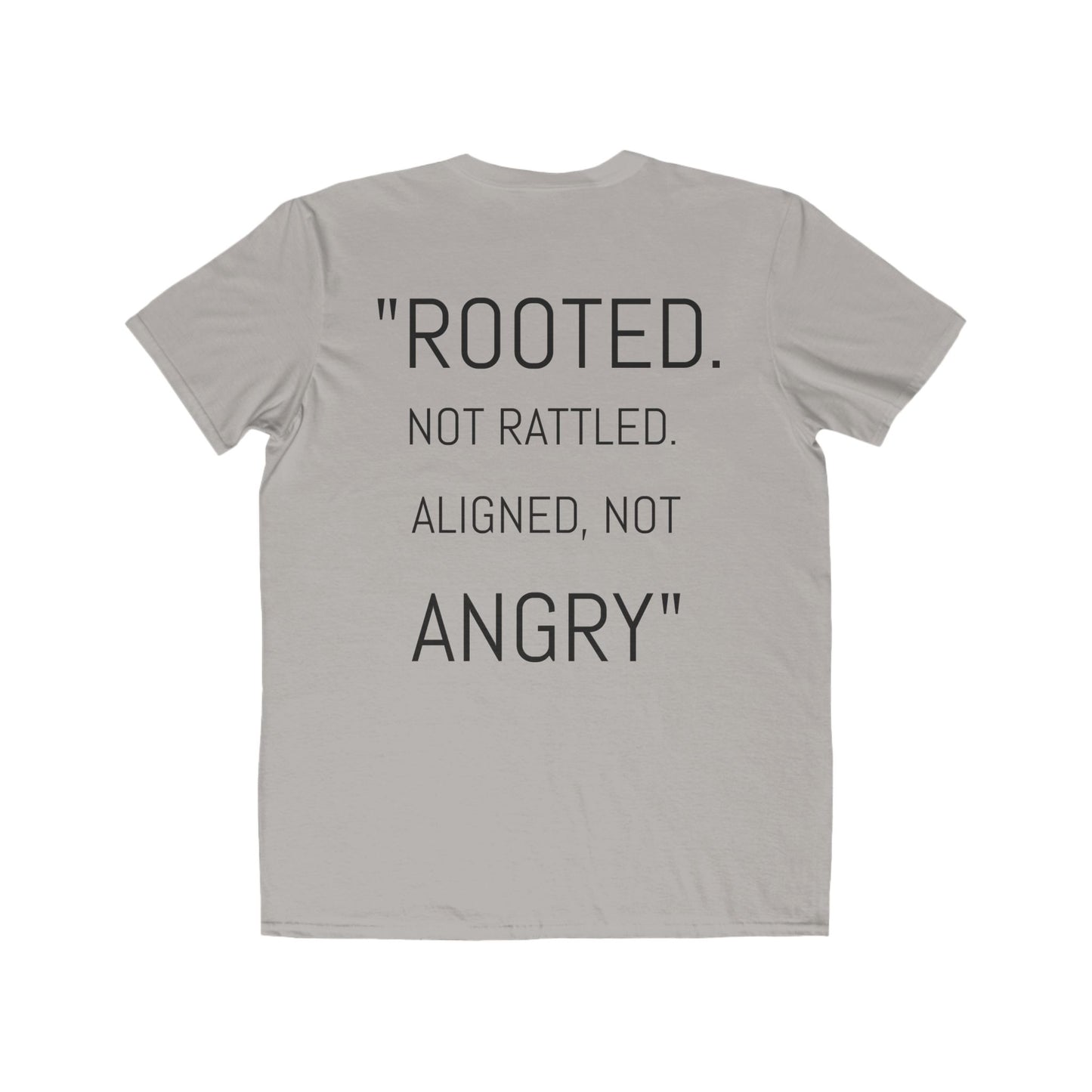 Rooted Men's Fashion Tee: Empowering, Inspirational T-shirt, Stylish Gift, Motivational Wear, Casual Outfit, Everyday Wear