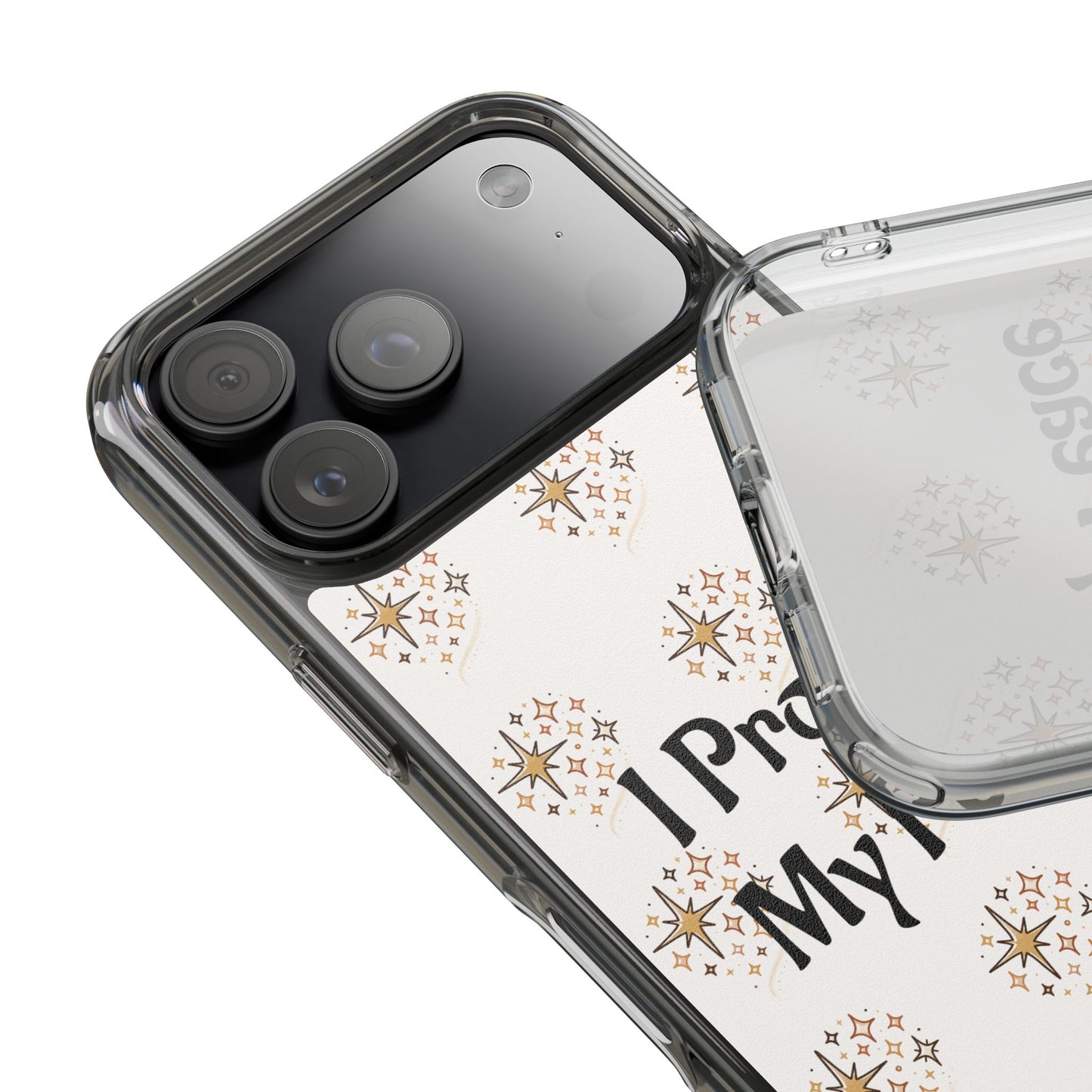 Protect My Peace Clear Impact-Resistant Phone Case