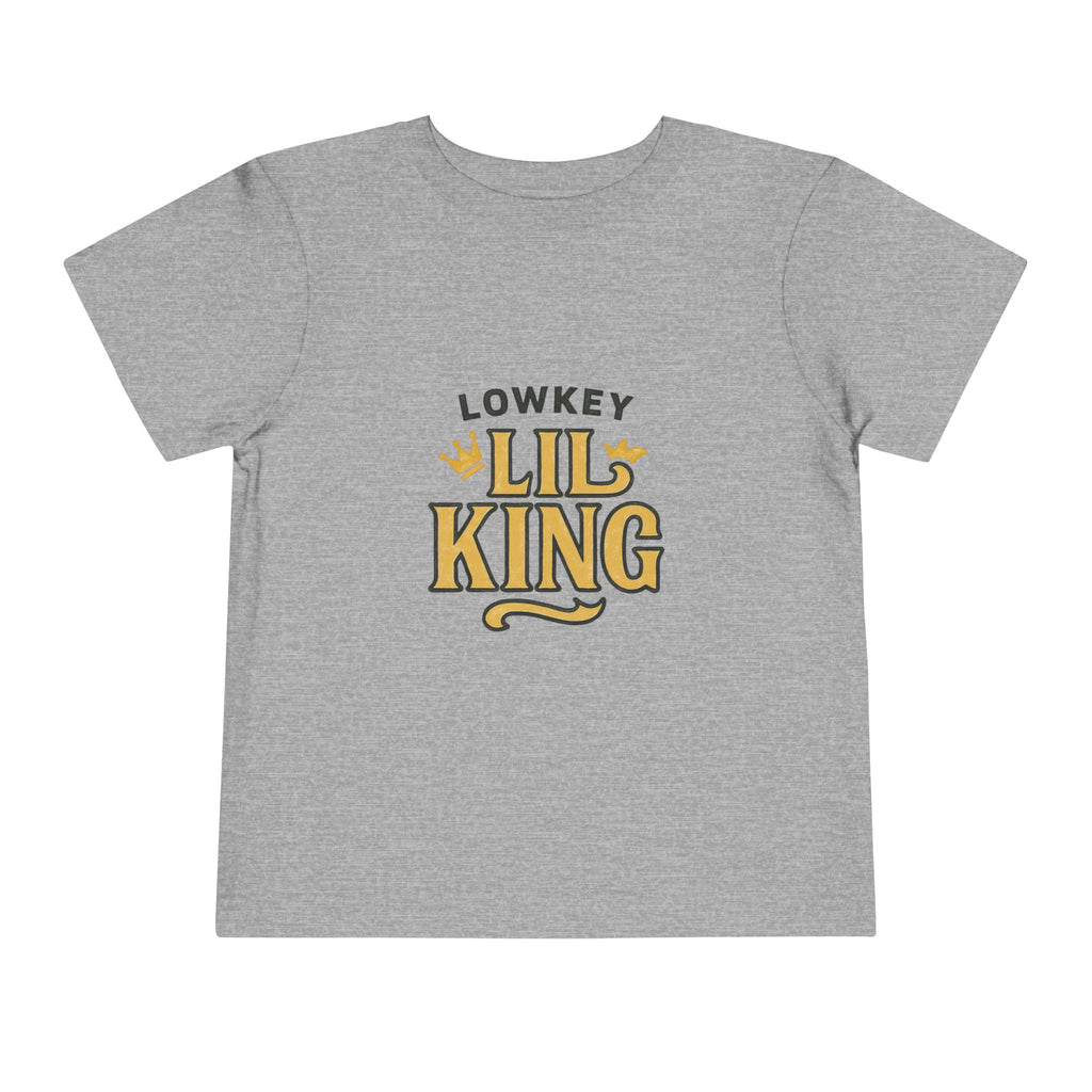 Lowkey Lil King Toddler Tee