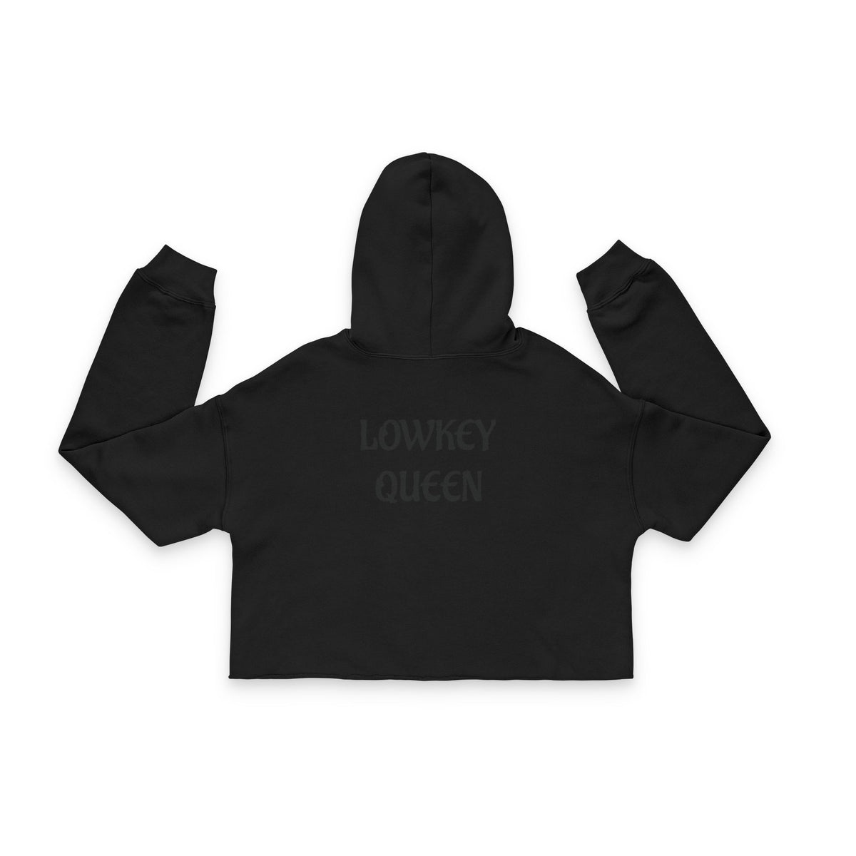 This Season, I choose Peace- Cozy Affirmation Crop Hoodie
