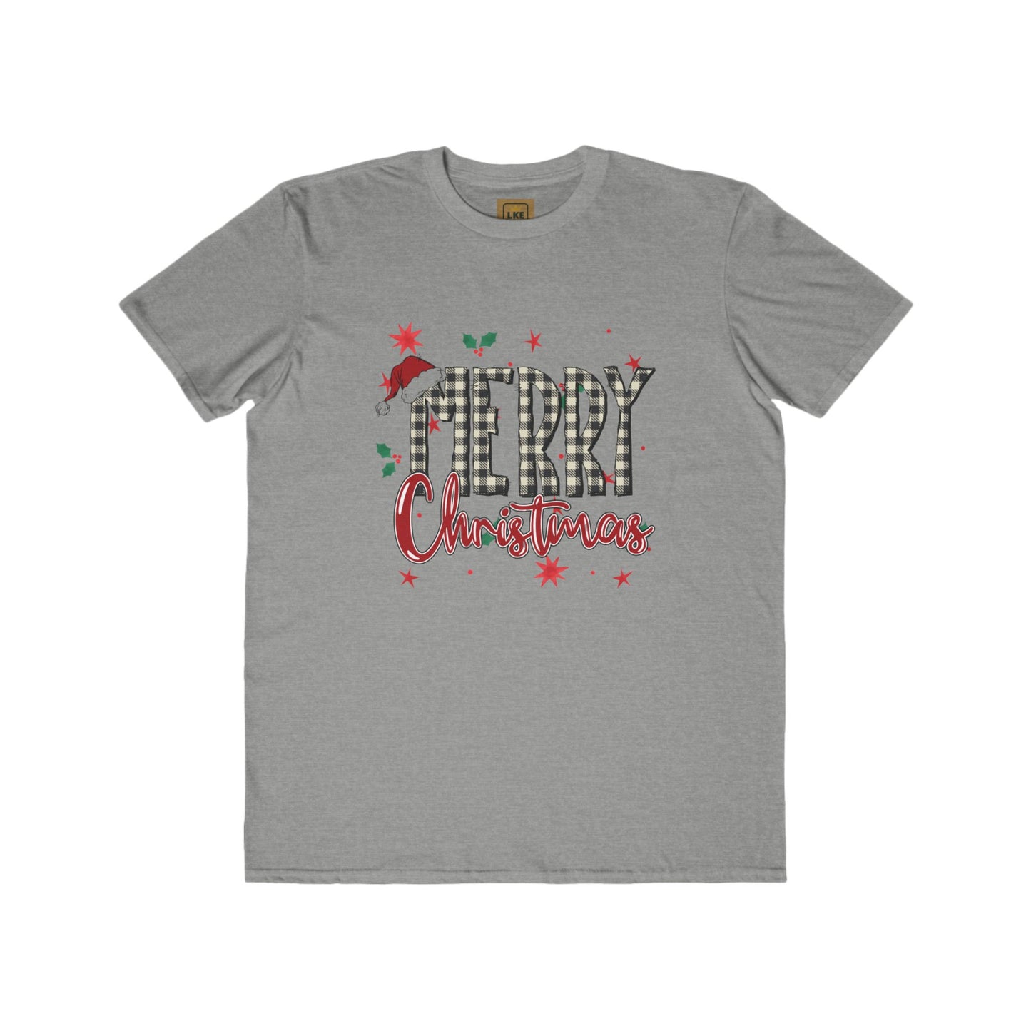Lowkey Merry Christmas Men's Holiday Tee
