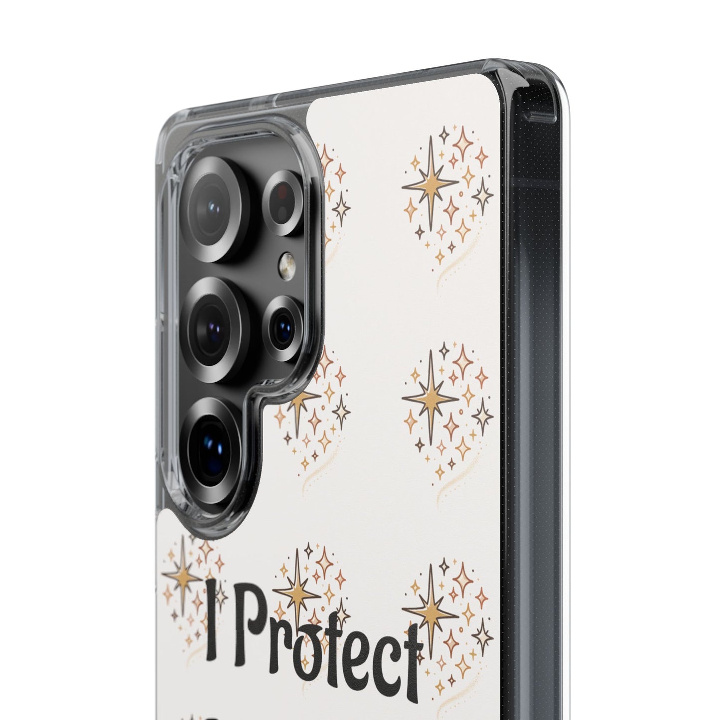 Protect My Peace Clear Impact-Resistant Phone Case