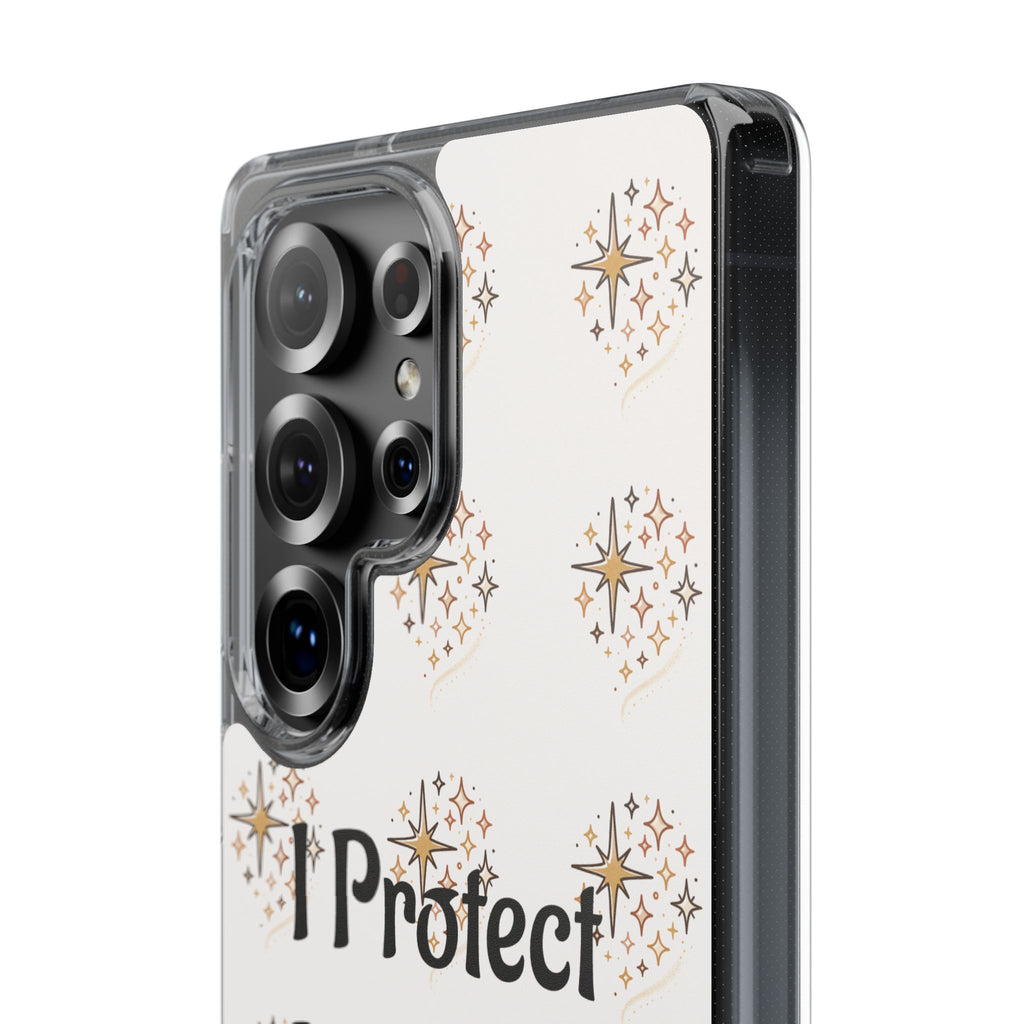 Copy of Protect My Peace Clear Impact-Resistant Phone Case