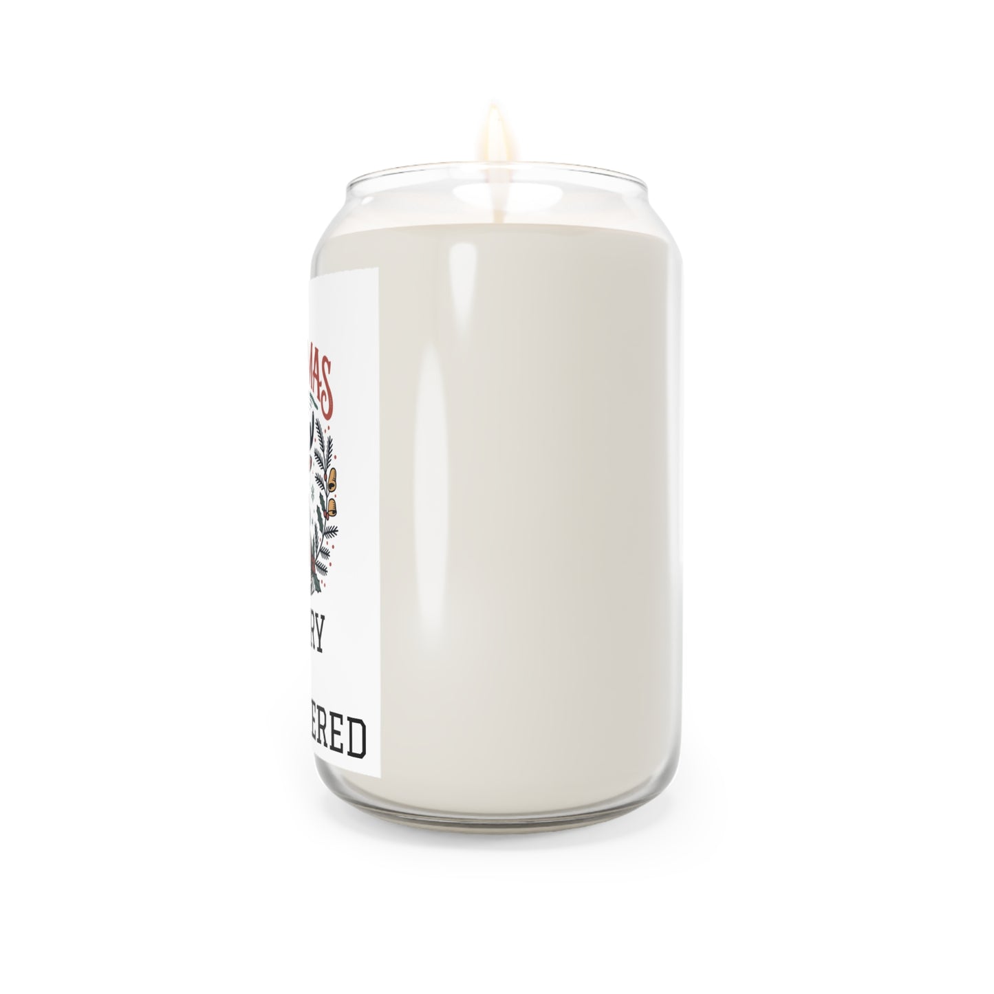 Merry & Unbothered Holiday Candle