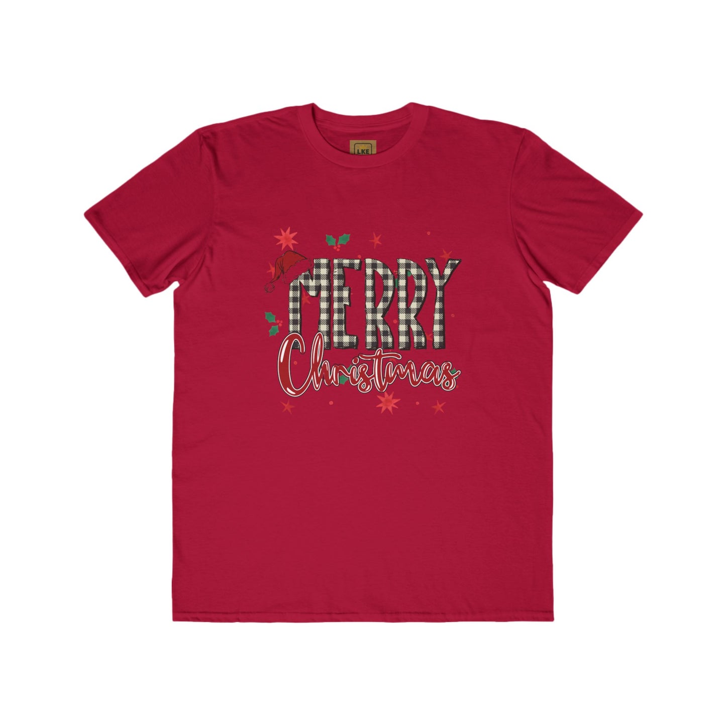 Lowkey Merry Christmas Men's Holiday Tee