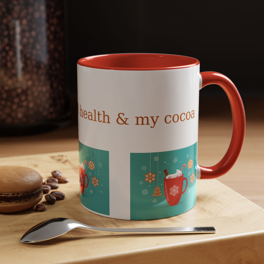 Minding My Mental Health & My Cocoa Mug
