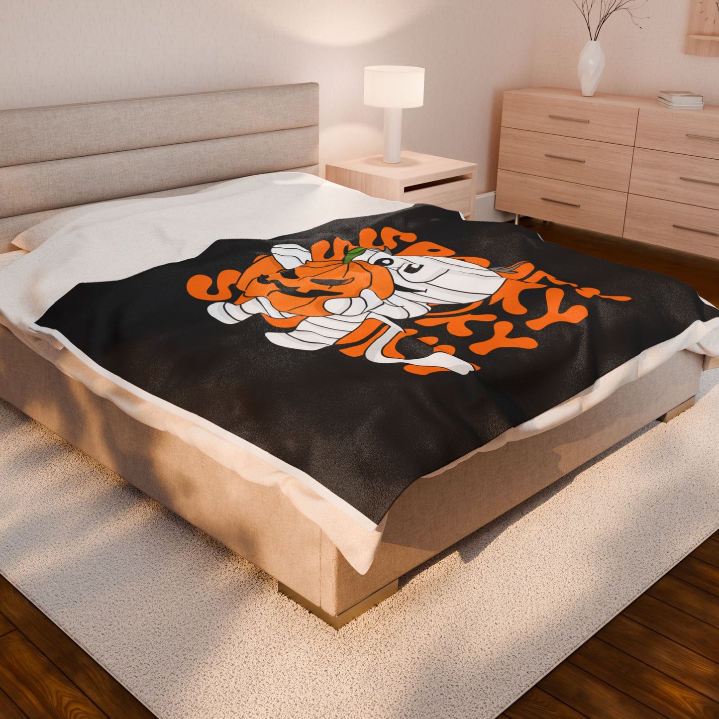 Lowkey Healing "mummy Snuggles" Plush Blanket