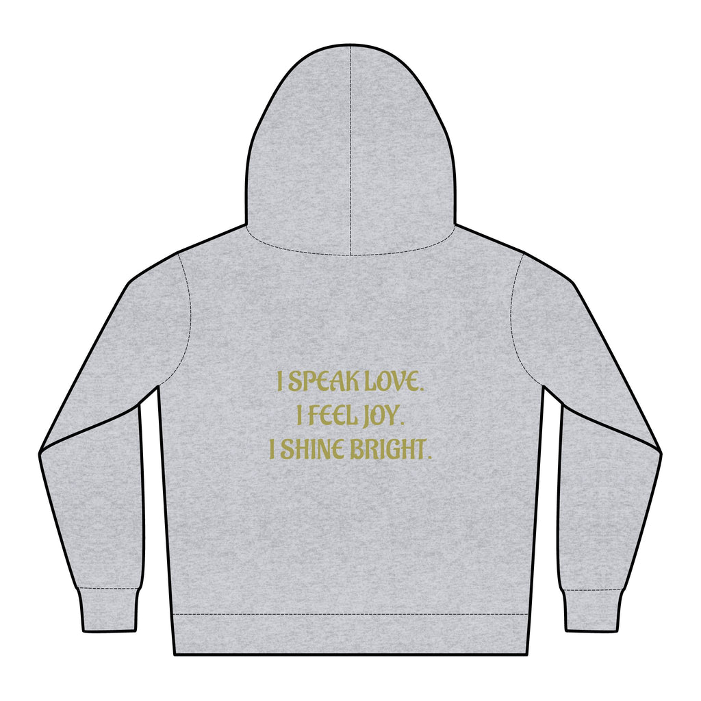 Lowkey Lil' Ones "I Speak love" Boys Affirmation Hoodie