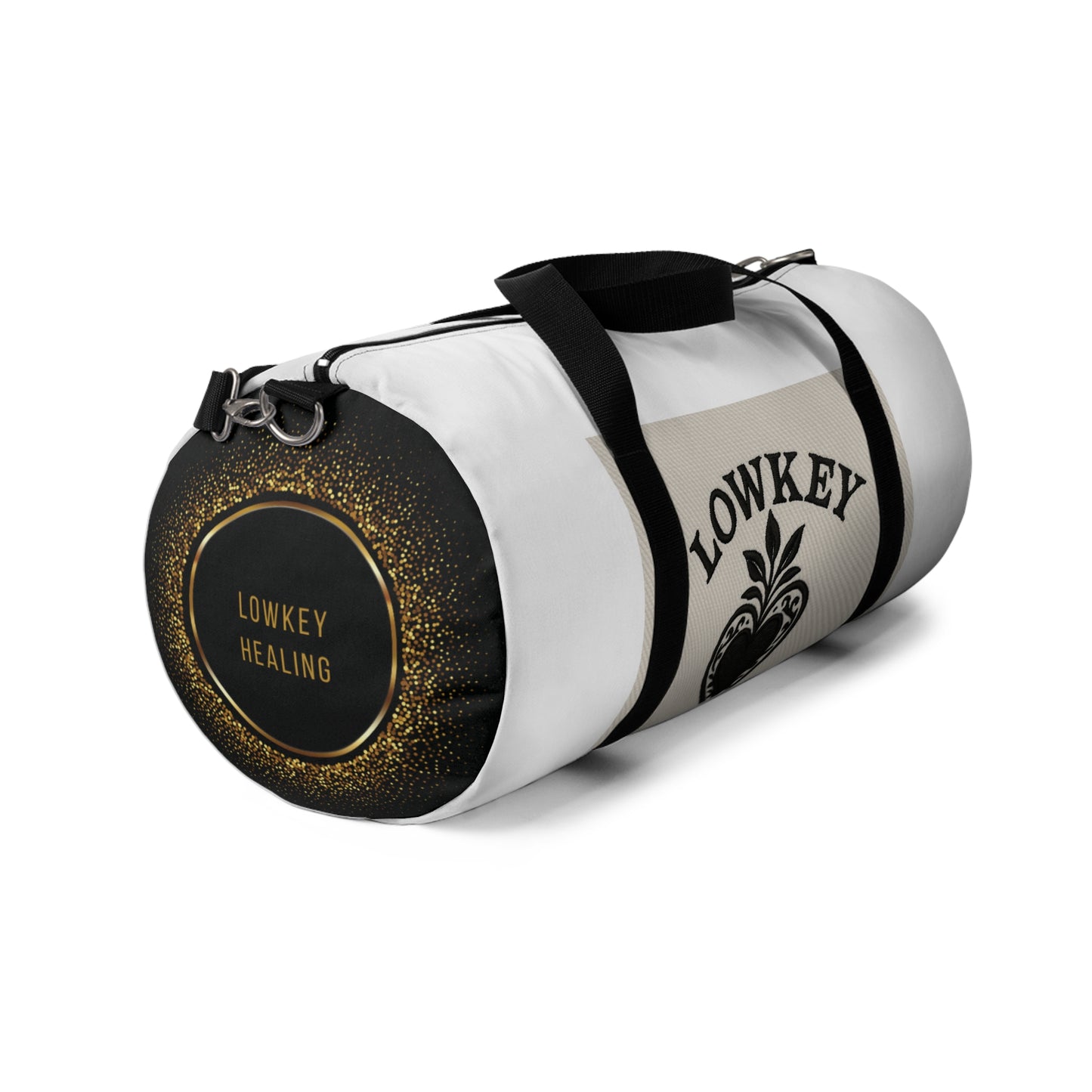 LOWKEY HEALING DUFFLE BAG, PACK LIGHT, HEAL HEAVY