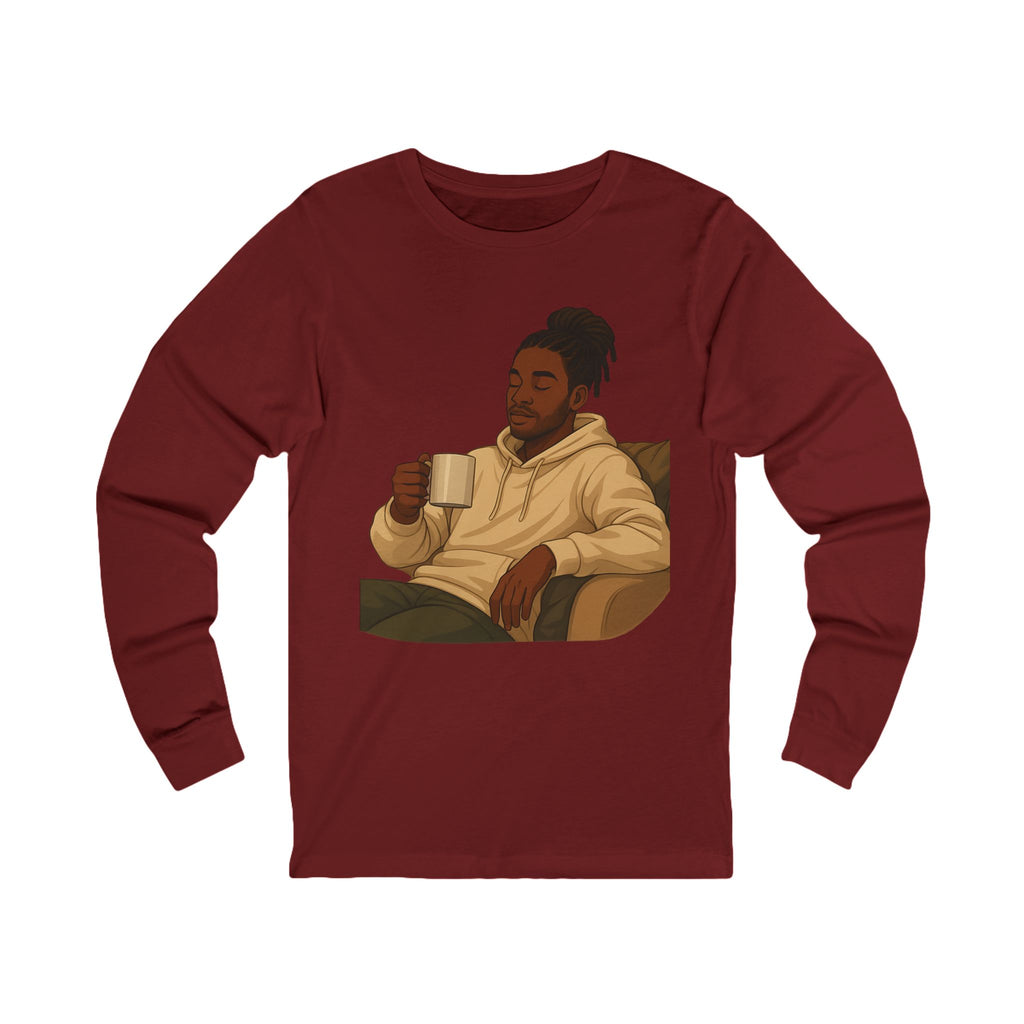 Power is my Presence Men's Long Sleeve Jersey Tee