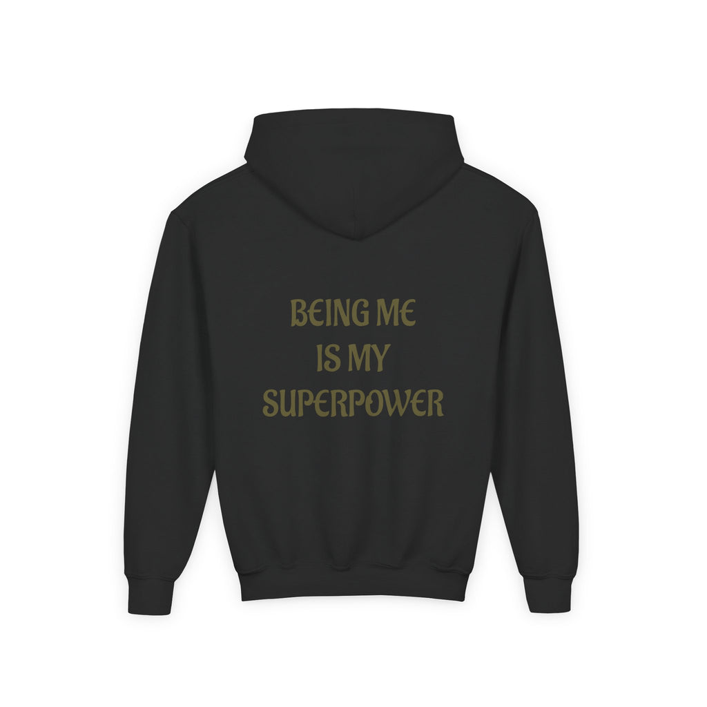 Lowkey Lil' Ones "Peaceful Moon" Youth Hoodie- Calm Energy for Growing Kings