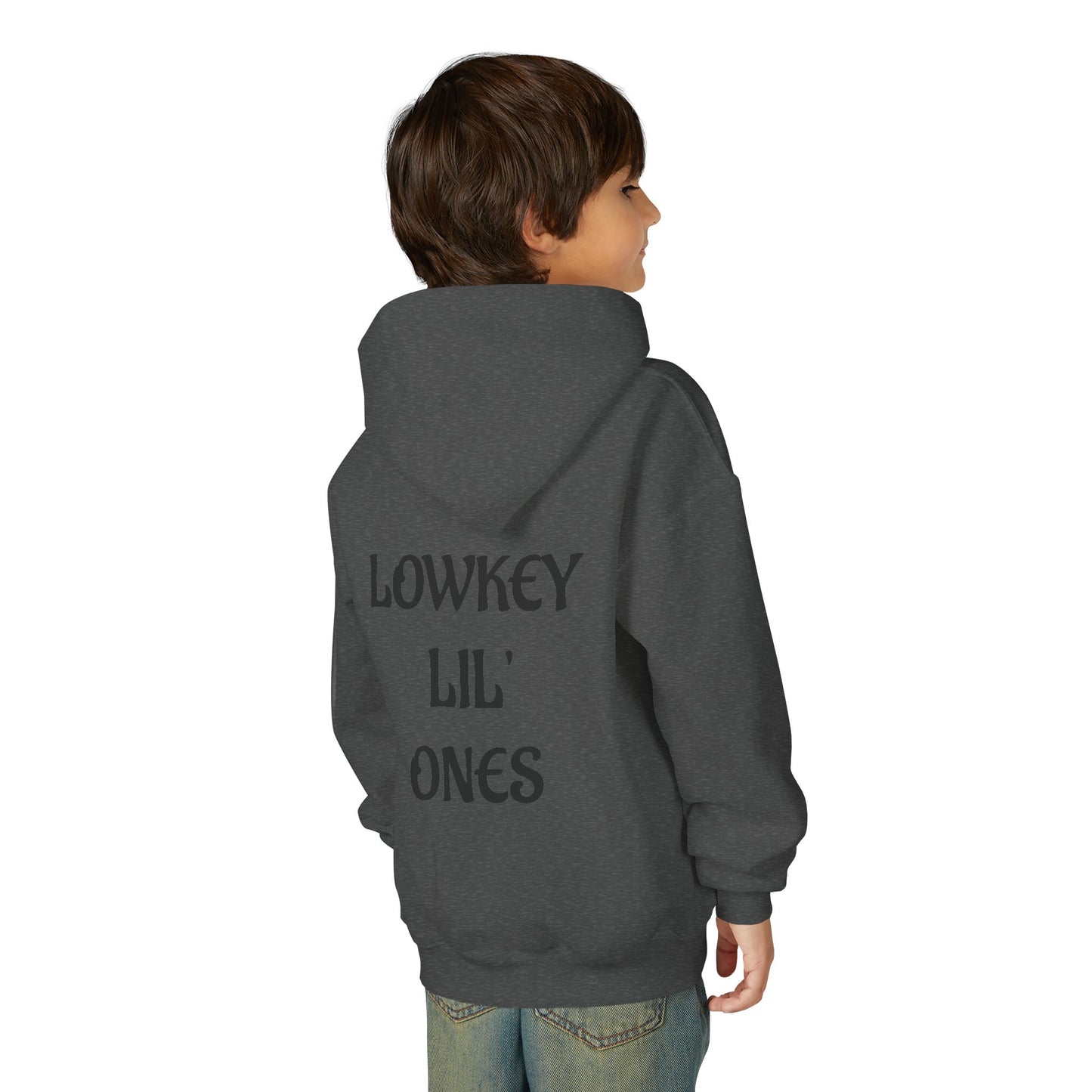 Lowkey Lil' Ones Merry Christmas Penguin Youth Hoodie