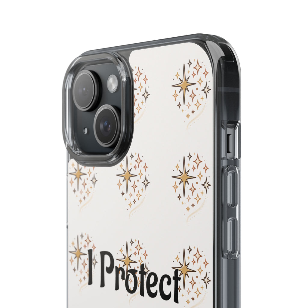 Copy of Protect My Peace Clear Impact-Resistant Phone Case