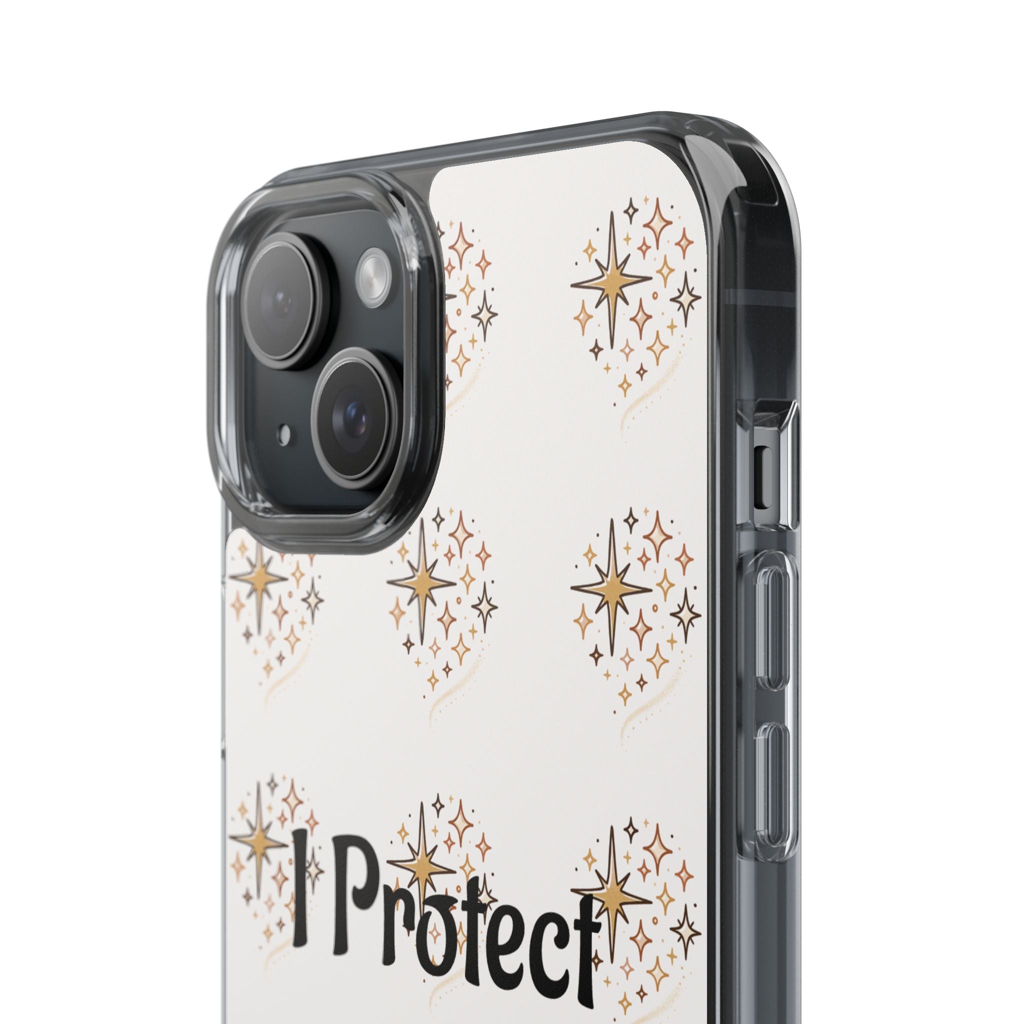 Copy of Protect My Peace Clear Impact-Resistant Phone Case