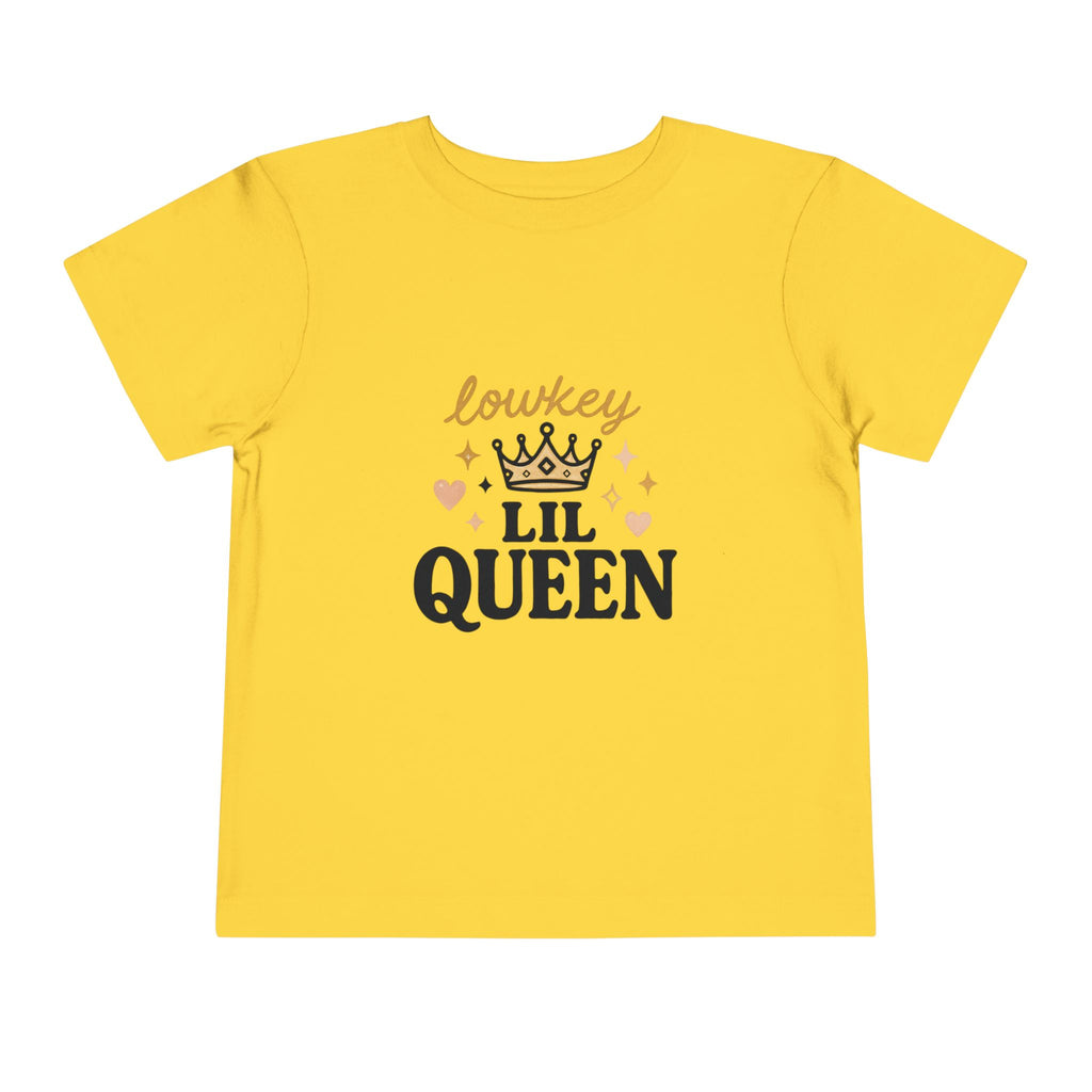 Lowkey Lil Queen Toddler Tee