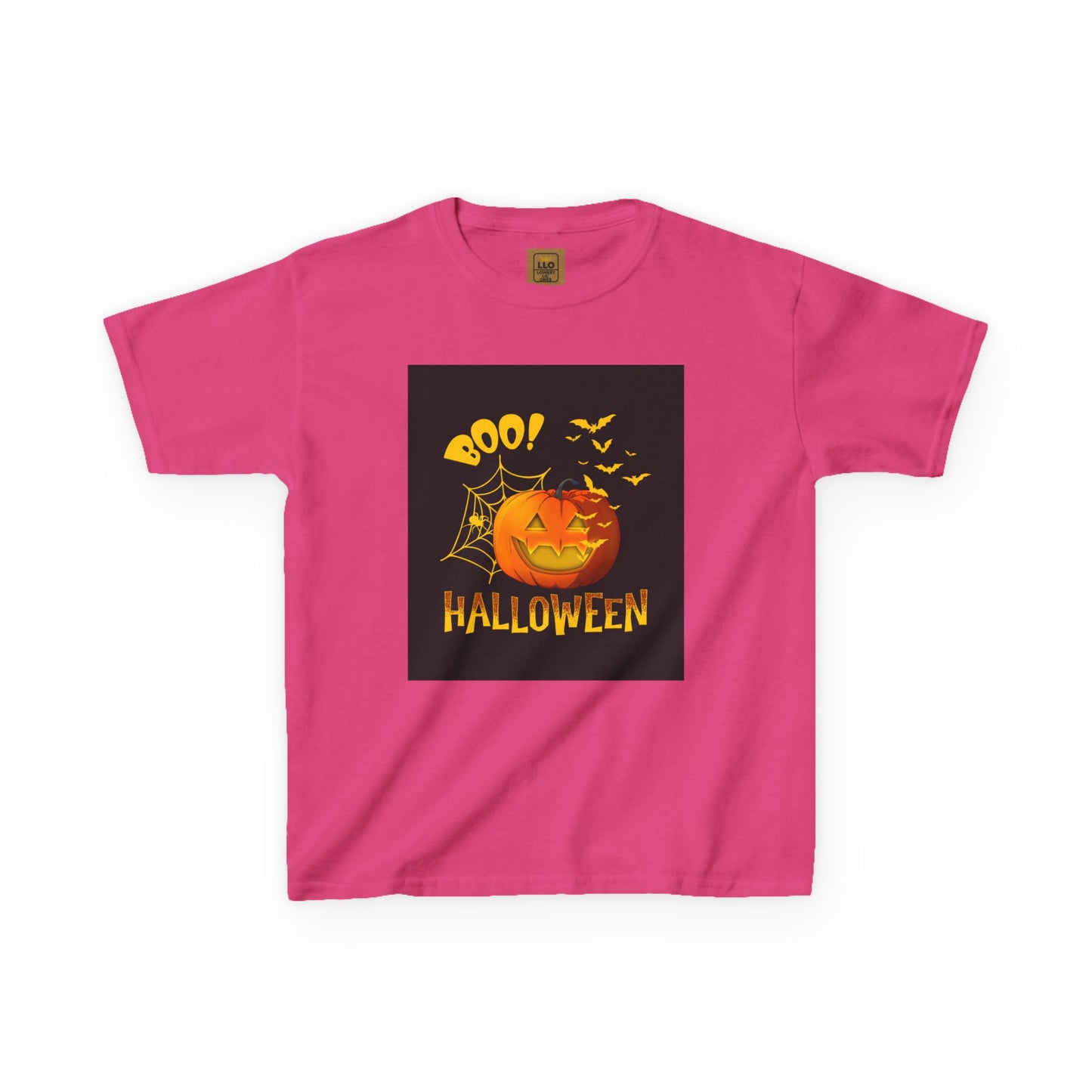 "Boo Halloween" Kids Halloween Tee- Lowkey Lil' Ones Collection