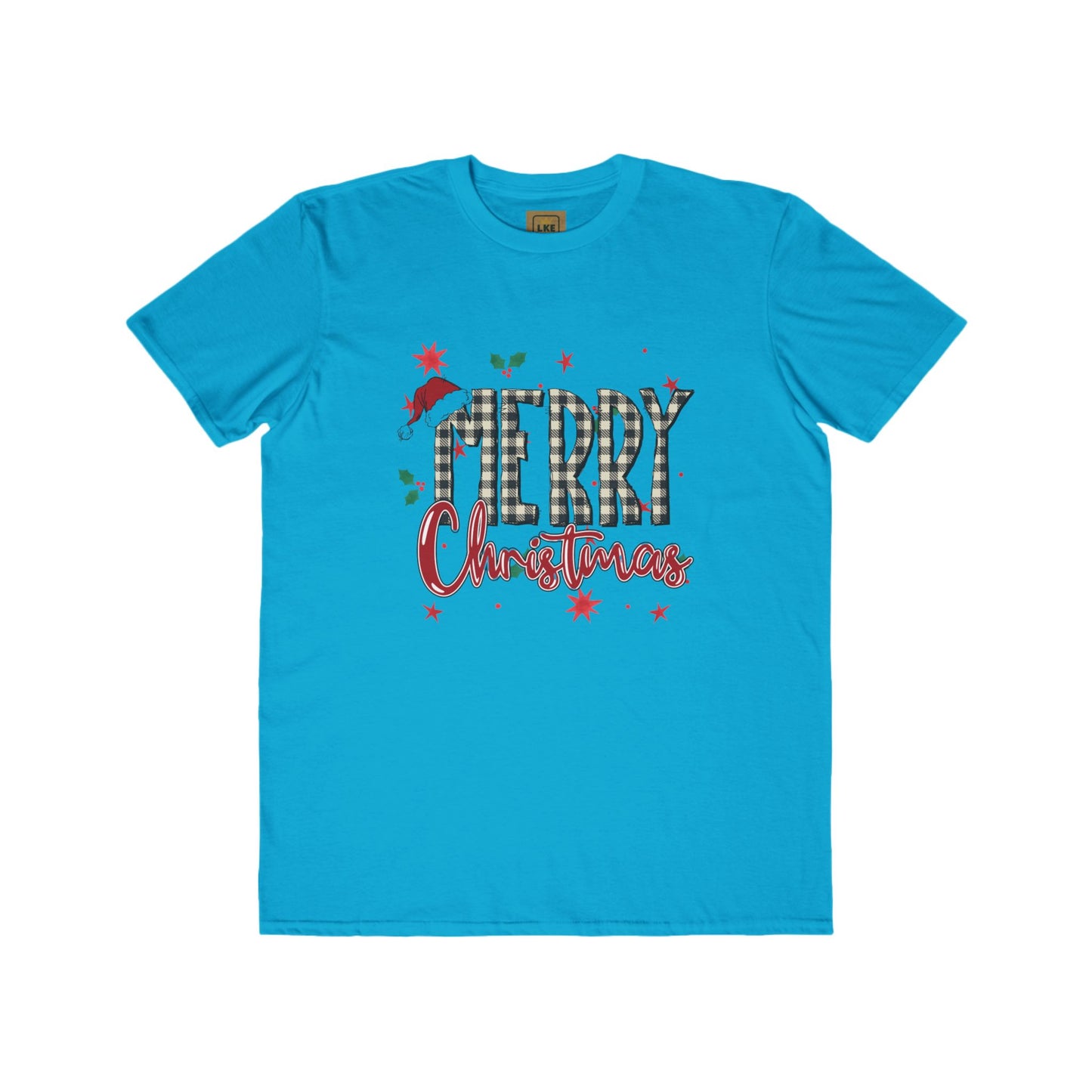 Lowkey Merry Christmas Men's Holiday Tee