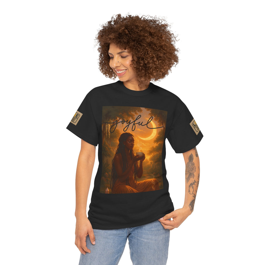 LOWKEY QUEEN TEE- GRACEFOL.GROUNDED. GLOWING