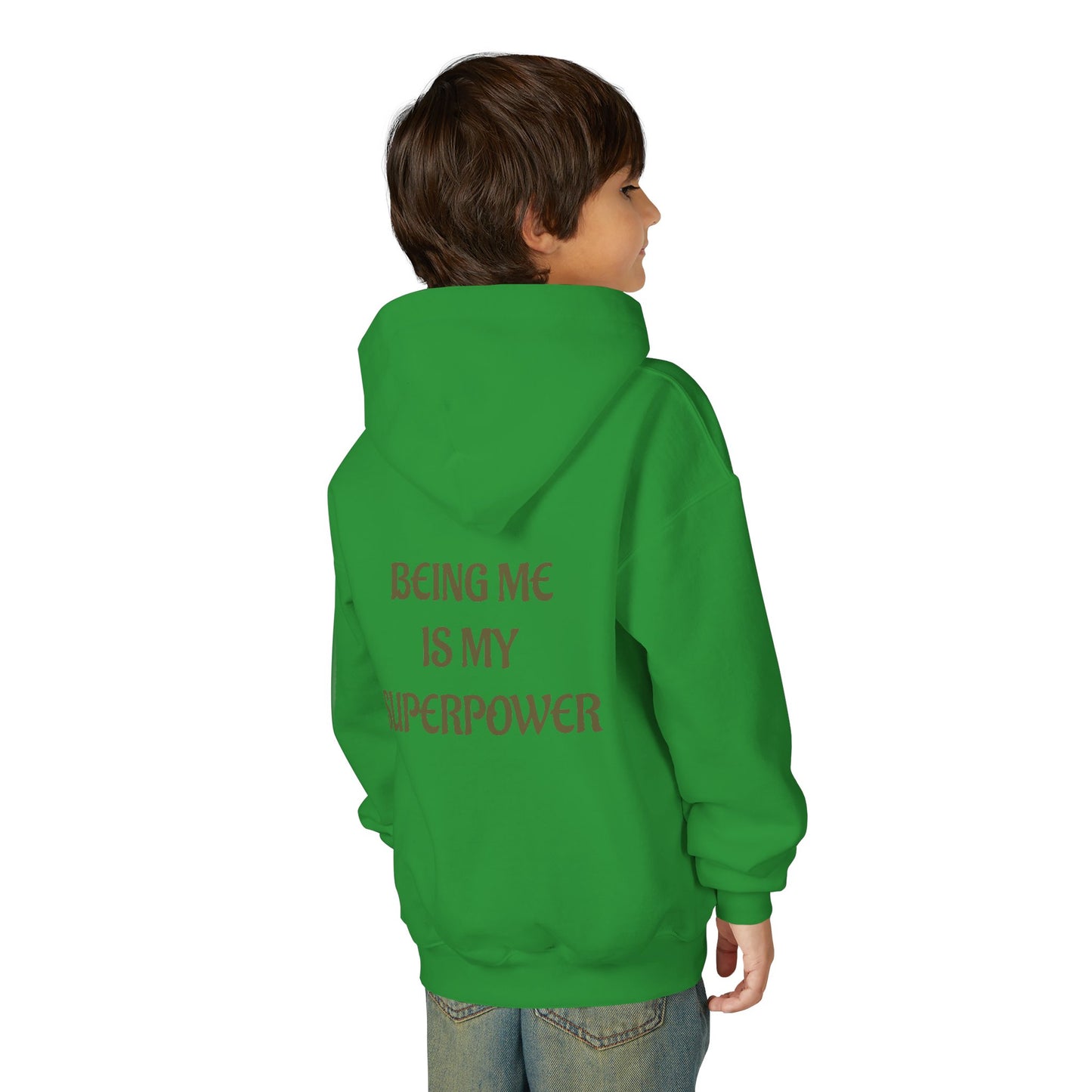 Lowkey Lil' Ones "Peaceful Moon" Youth Hoodie- Calm Energy for Growing Kings