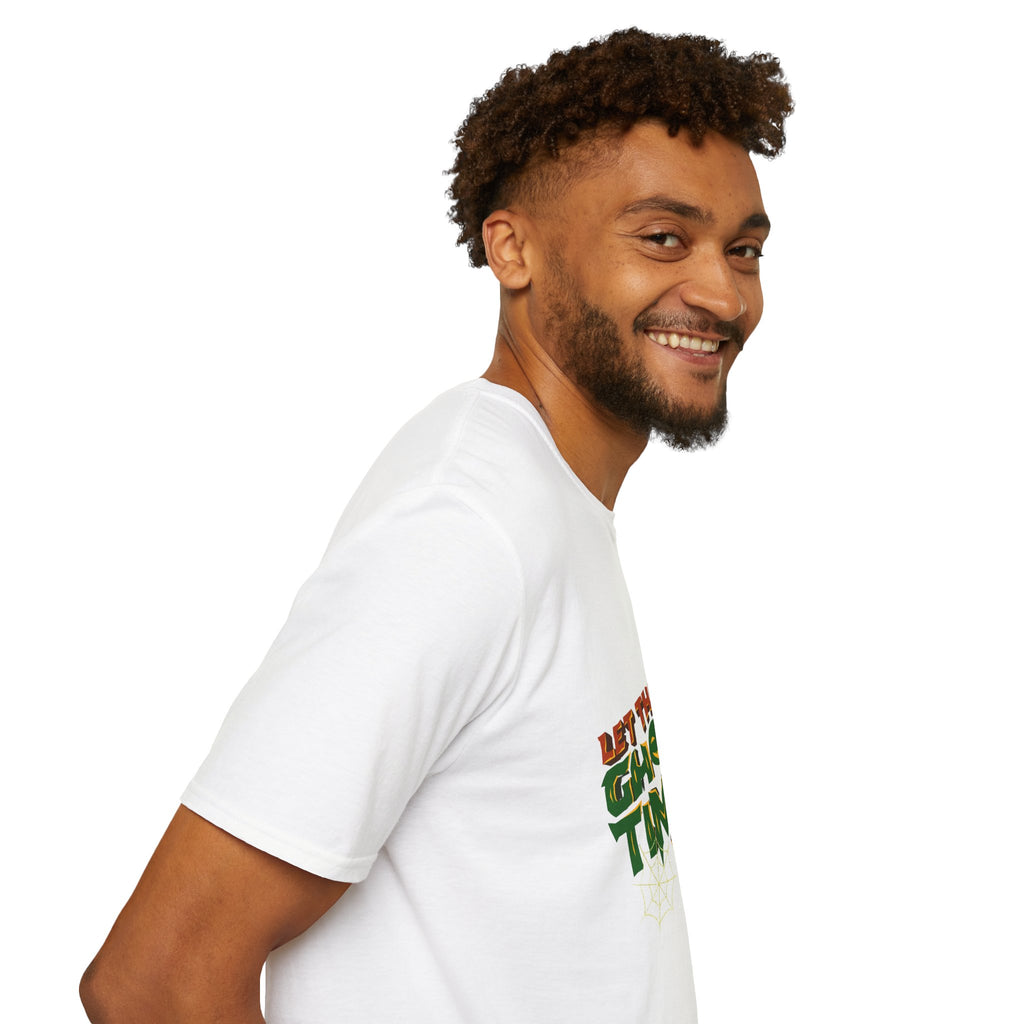 "Let The Ghoul Times Roll-Men's Halloween Tee"