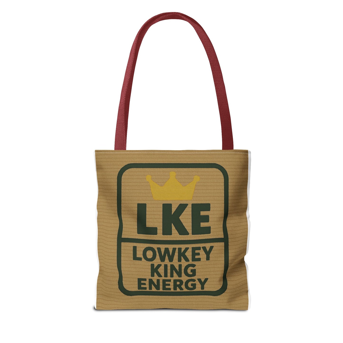 LOWKEY HEALING ENERGY TOTE BAG- EMPOWERED, GROUNDED, ROYAL.