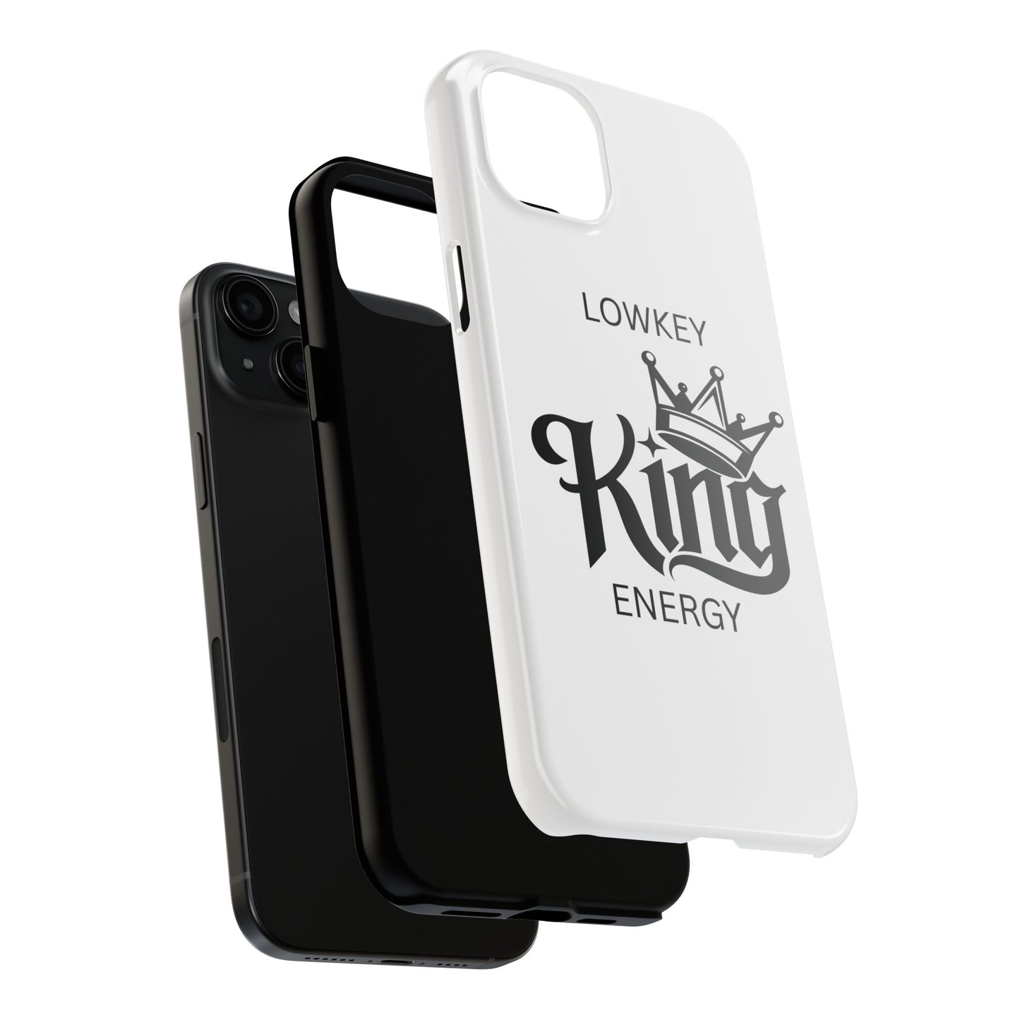 Lowkey King Energy Phone Case — Tough Protective Phone Case