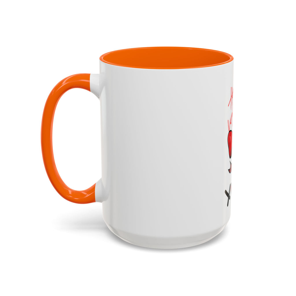 Happy Valentine's Day Bow & Hearts Coffee Mug