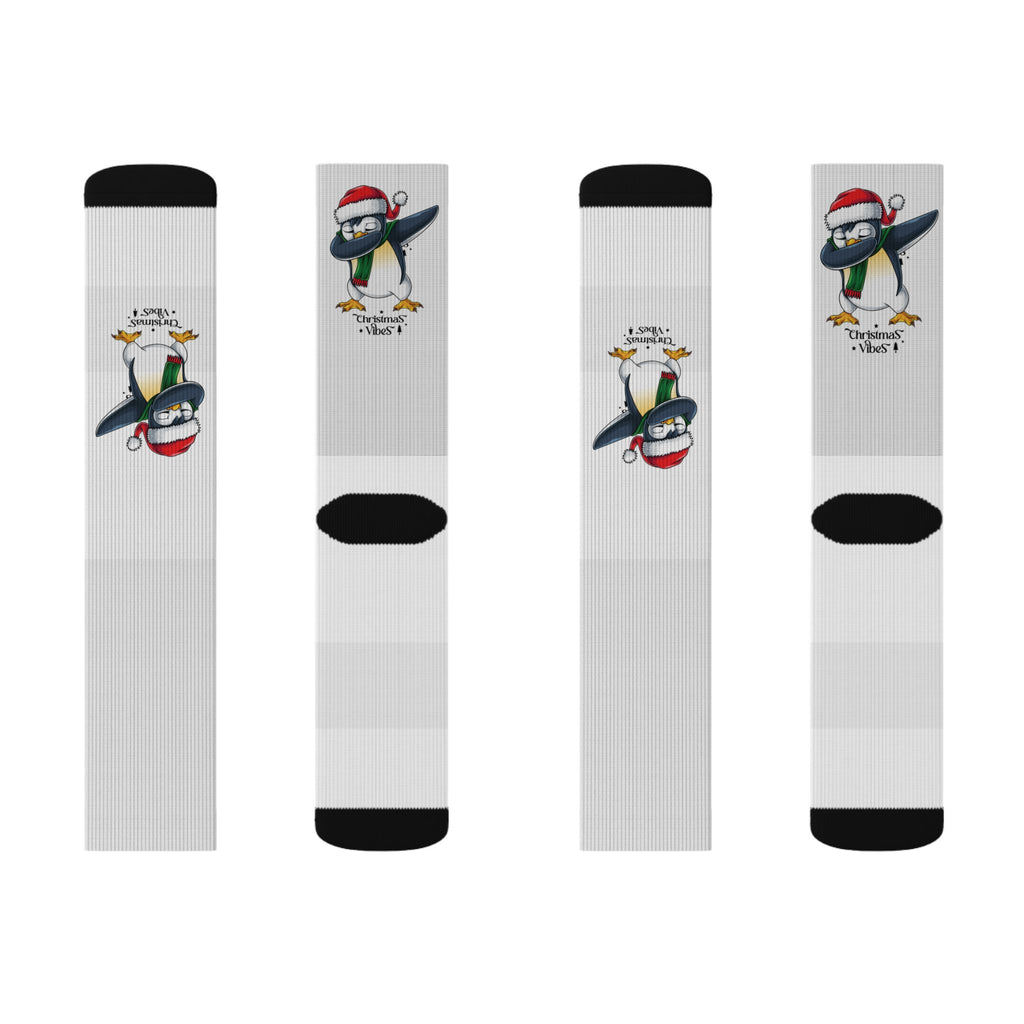 Christmas Vibes  Penguin Socks