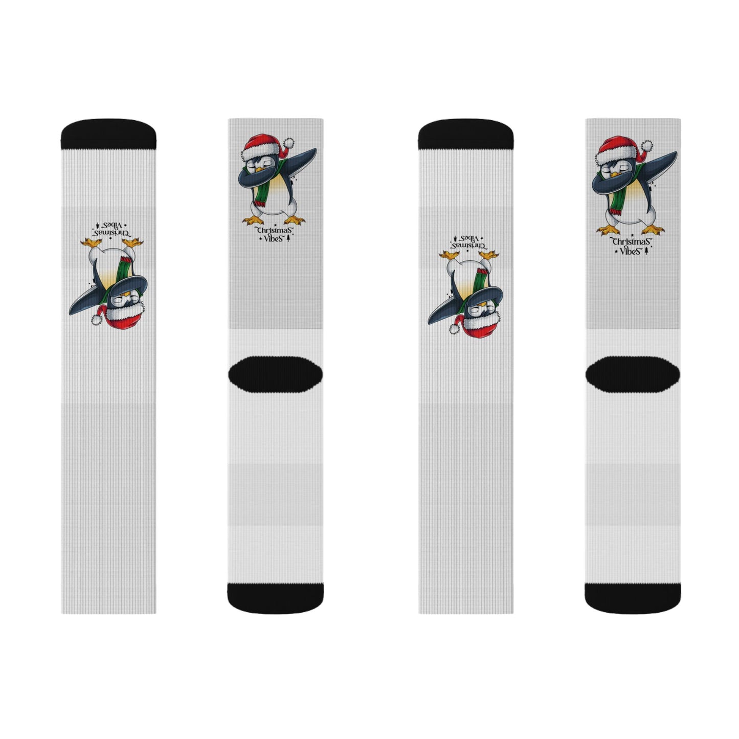 Christmas Vibes  Penguin Socks