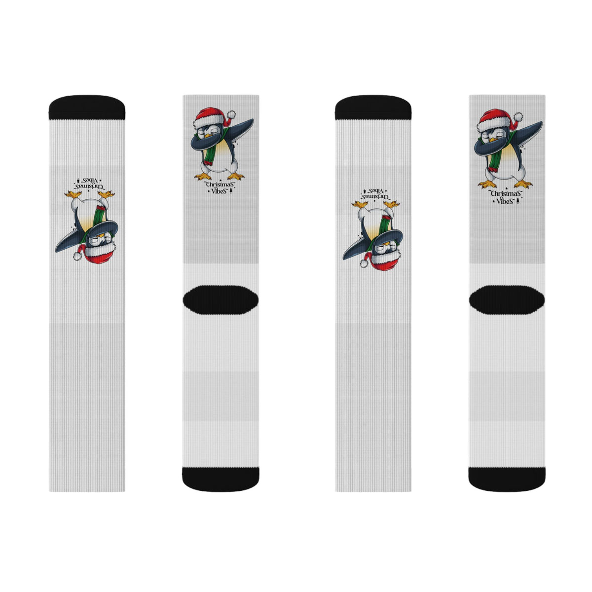 Christmas Vibes  Penguin Socks