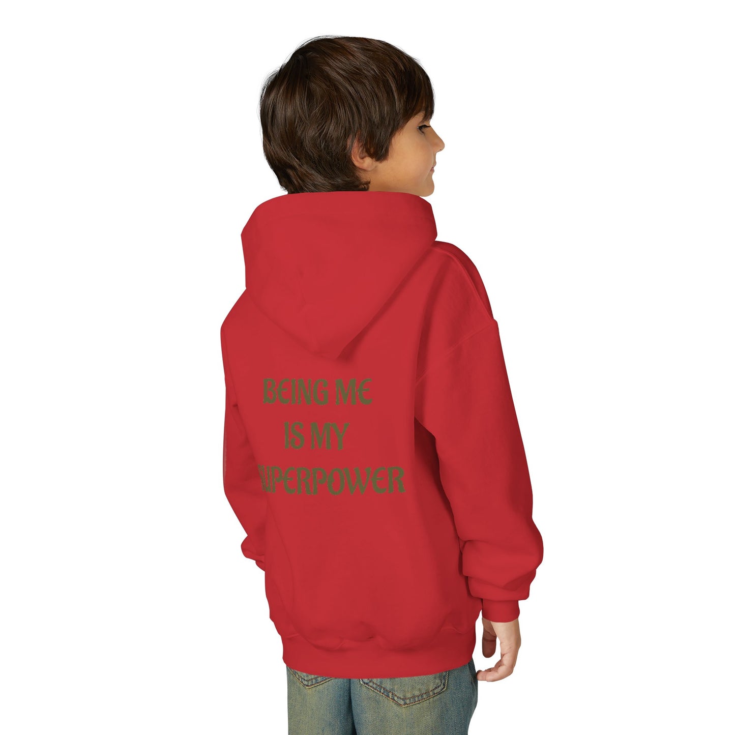 Lowkey Lil' Ones "Peaceful Moon" Youth Hoodie- Calm Energy for Growing Kings