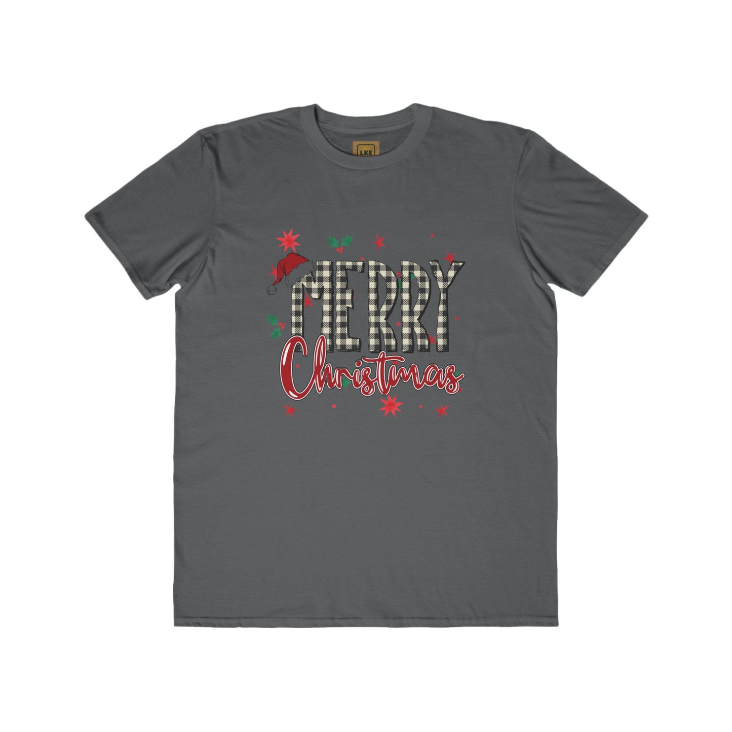 Lowkey Merry Christmas Men's Holiday Tee