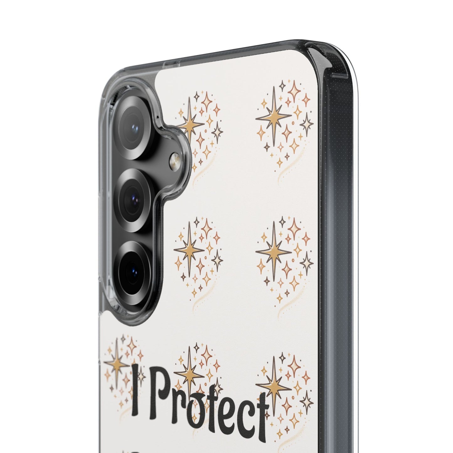 Copy of Protect My Peace Clear Impact-Resistant Phone Case